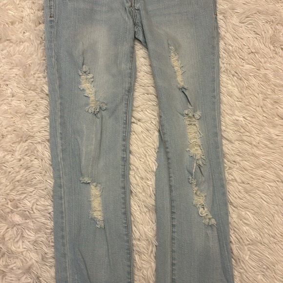 Blues Society distressed jeans size 5/6 - Picture 4 of 7